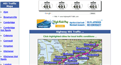 Desktop Screenshot of highway401traffic.com